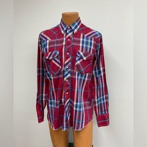 Wrangler Cowboy Cut Regular Fit Shirt  X-Long Button Up